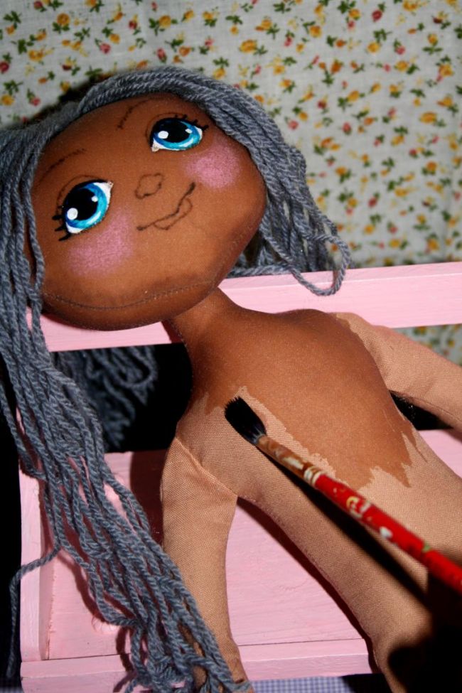 Текстильная кукла «Подружка»