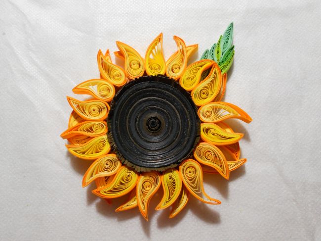 Подставка под чашку «Цветок солнца»
