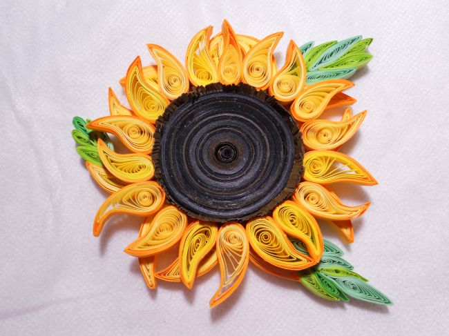 Подставка под чашку «Цветок солнца»