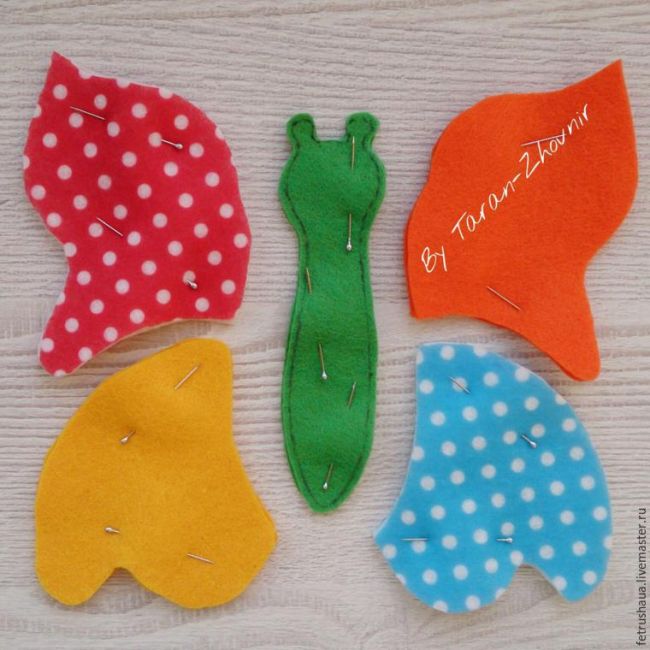Мастер-класс: шьем развивающую игрушку «Паззл-бабочка» для малышей