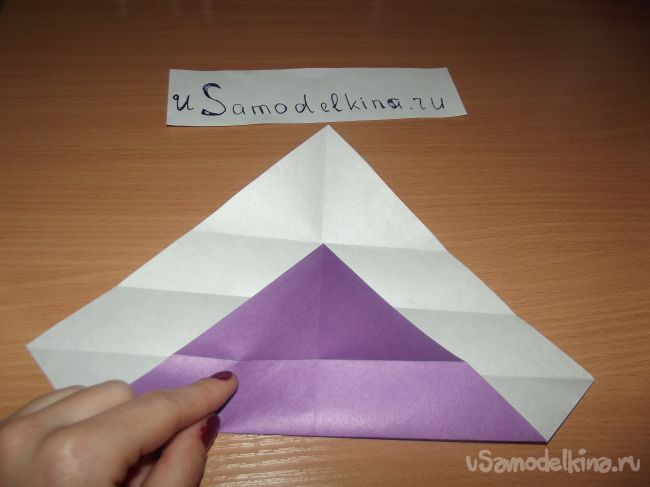 Оригами сумочка для подарков