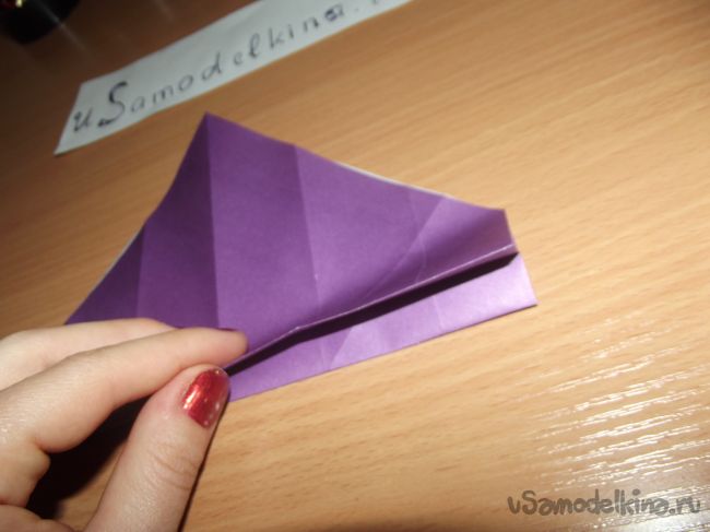 Оригами сумочка для подарков