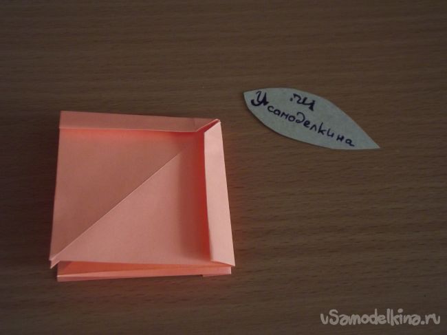 Бантики из бумаги в технике оригами