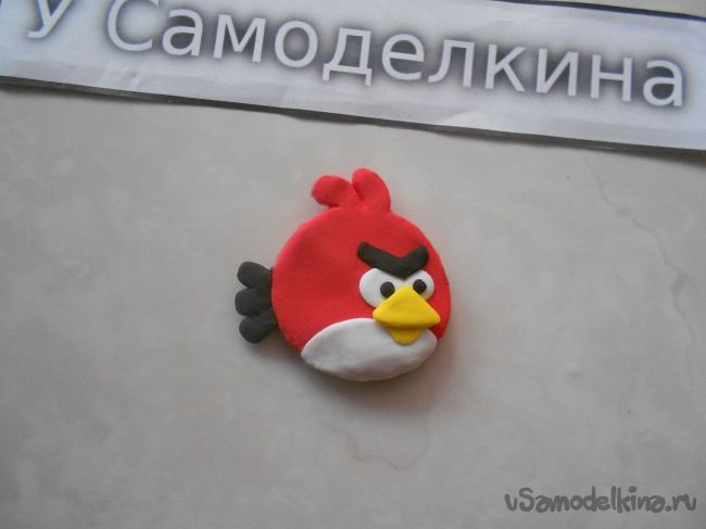 Магнитик на холодильник «Angry Birds»