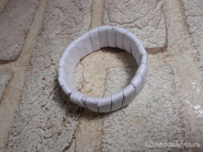 Салфеточные кольца «Новогодние» из бросового материала
